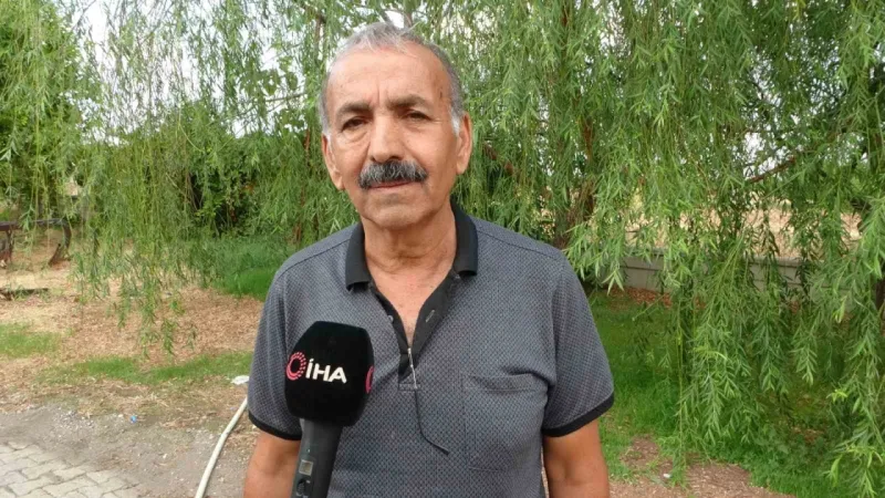 Kayısıya alternatif olarak yetiştirdiği bademlerden yüksek verim elde etti