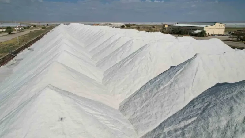 Tuz Gölü’nden çıkarılan tuz 50’den fazla ülkeye ihraç ediliyor