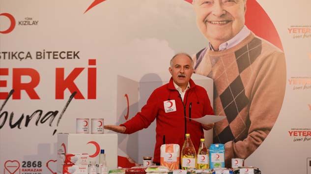 Kızılay 10 milyon ihtiyaç sahibine ulaşacak