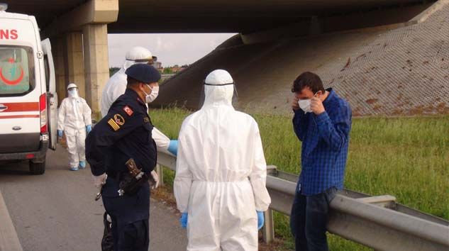 İkna edilip getirildiği hastaneden kaçtı