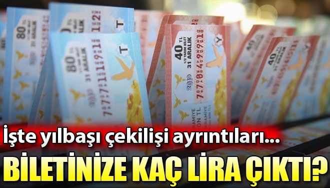 Milli piyango yılbaşı çekilişi 2020 MPİ bilet sorgulama