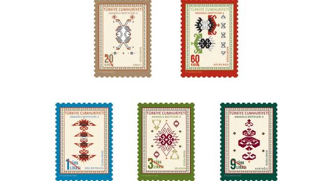 PTT’den Anadolu Motifleri-3 konusu resim pulları