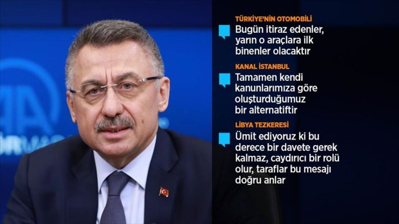 Cumhurbaşkanı Yardımcısı Oktay: Libya’yla olan anlaşma ile bizi karaya hapsetme oyununu bozduk