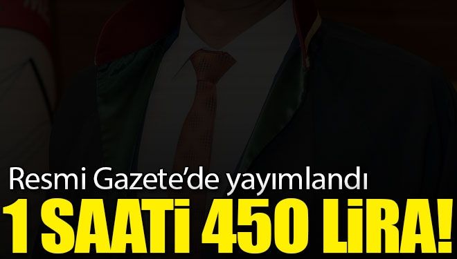 Resmi gazetede yayımlandı