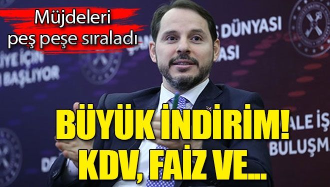 Bakan Albayrak müjdeyi verdi!