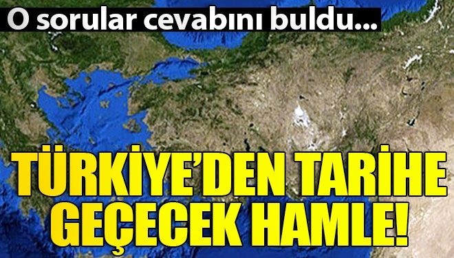 Türkiye’nin Akdeniz’deki muhteşem hamlesi!