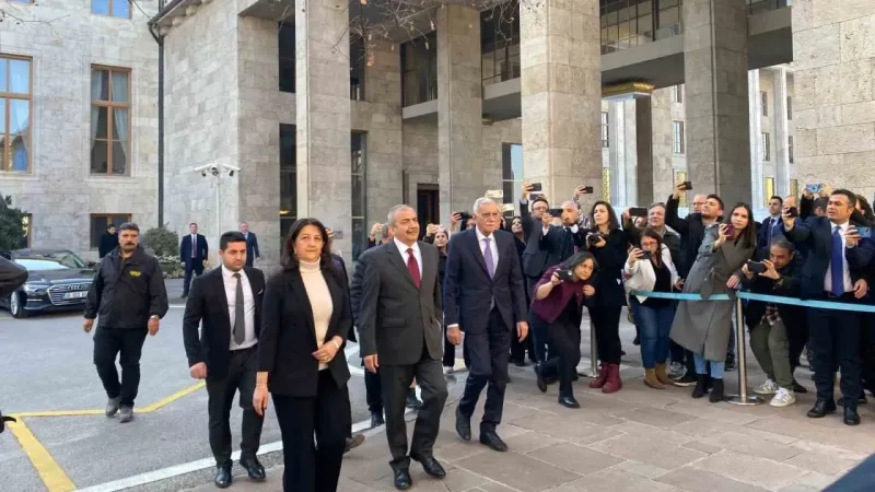 DEM Parti heyeti TBMM Başkanı ile görüştü