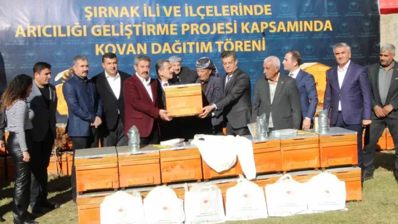 Şırnak’ta yılda 710 ton bal üretilecek Şırnak’ta yılda 710 ton bal üretilecek