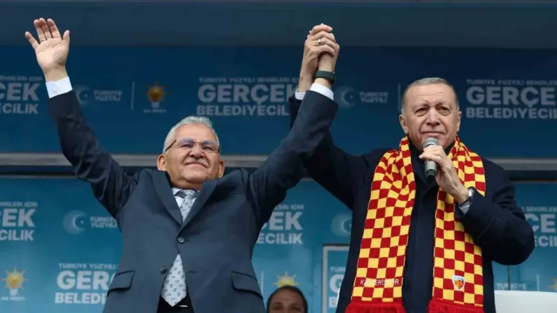 Kayseri’yi ’Cumhurbaşkanı’ heyecanı sardı