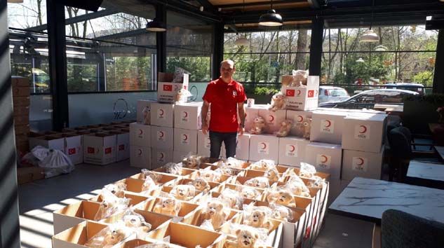 Bu koliler çocukları da mutlu ediyor