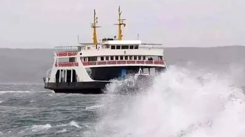 Marmara ve Erdek’te bazı deniz seferleri iptal edildi