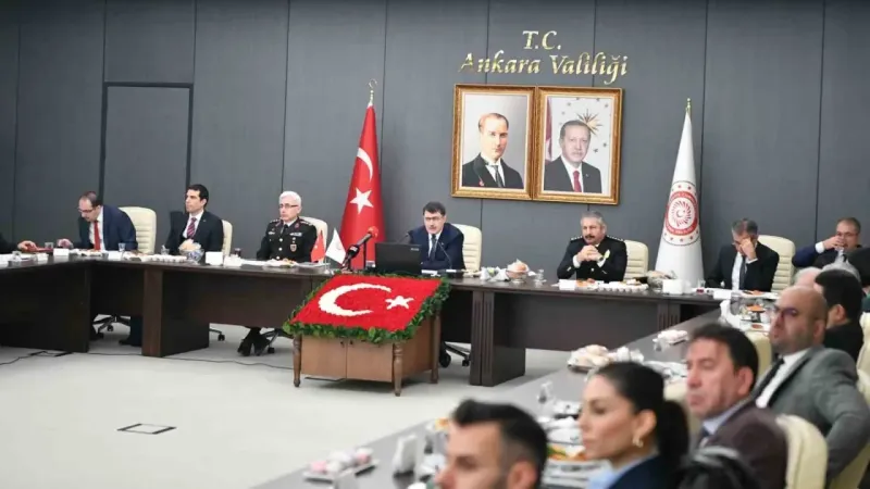 Ankara Valisi Şahin: “Ankara Dünya’nın en güvenli kentlerinden biri”