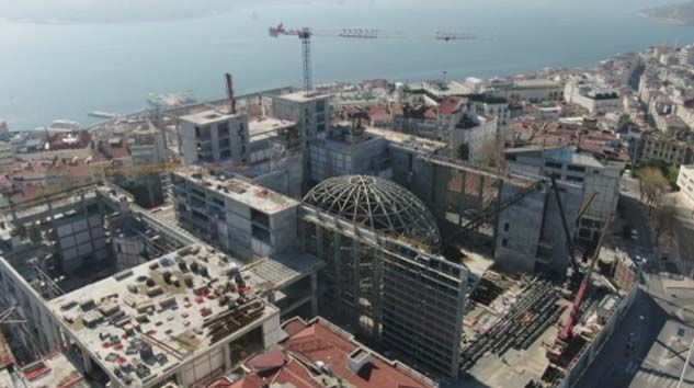 AKM inşaatında korona virüse rağmen çalışmalar sürüyor