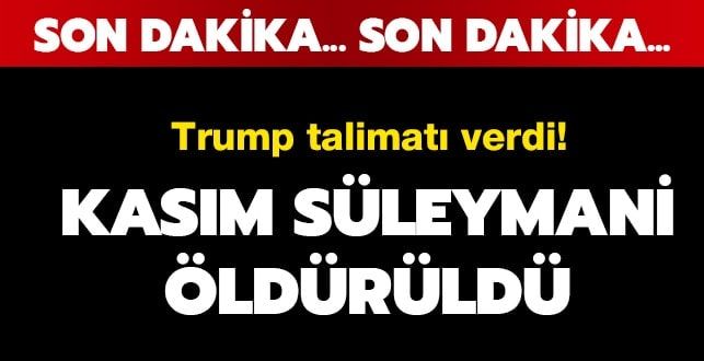 ABD Trump’ın emriyle Bağdat’ta Haşdi Şabi konvoyunu vurdu!