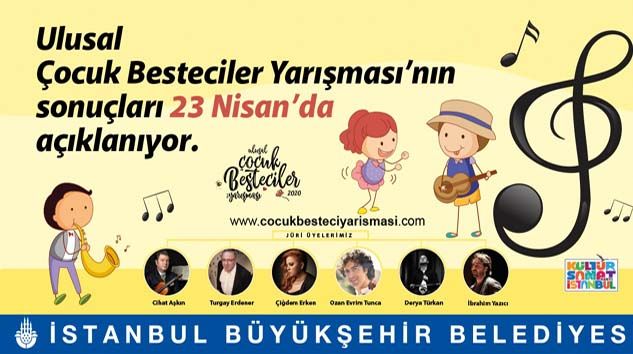 Ulusal Çocuk Besteciler Yarışması’nın finali canlı yayınlanacak