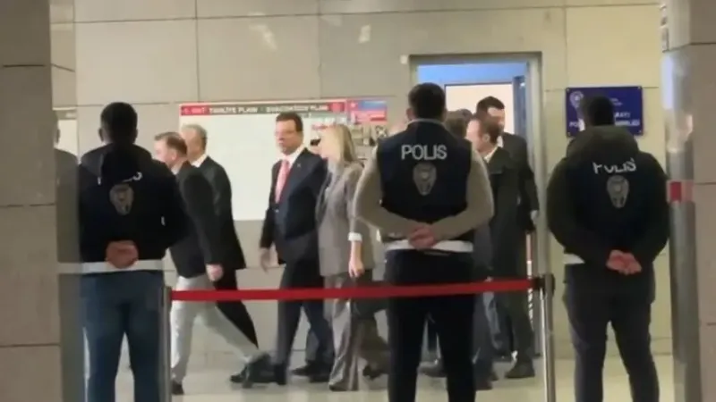 İBB Başkanı Ekrem İmamoğlu ifadesini verdi İBB Başkanı Ekrem İmamoğlu ifadesini verdi