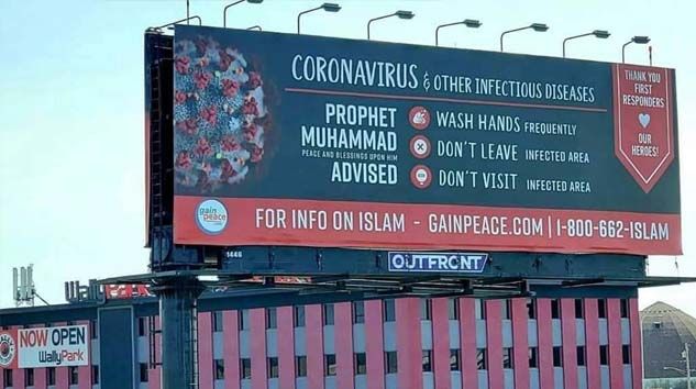 ABD’de koronaya karşı Hz. Muhammed’in hadisiyle uyarı