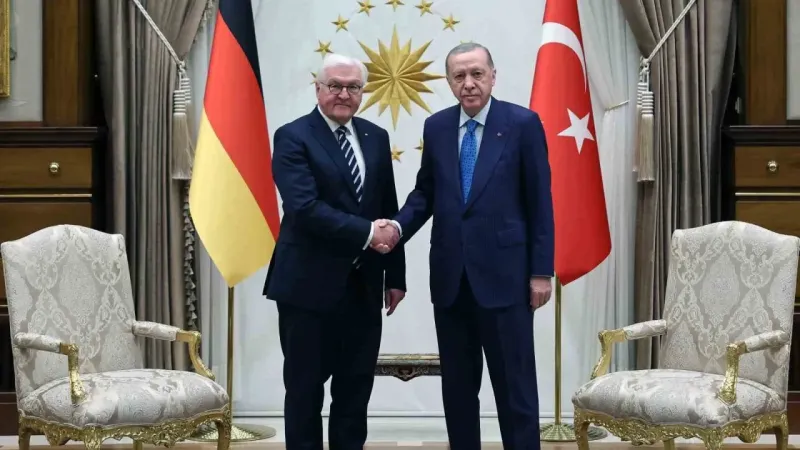 Cumhurbaşkanı Erdoğan, Almanya Cumhurbaşkanı Steinmeier ile görüştü Cumhurbaşkanı Erdoğan, Almanya Cumhurbaşkanı Steinmeier ile görüştü