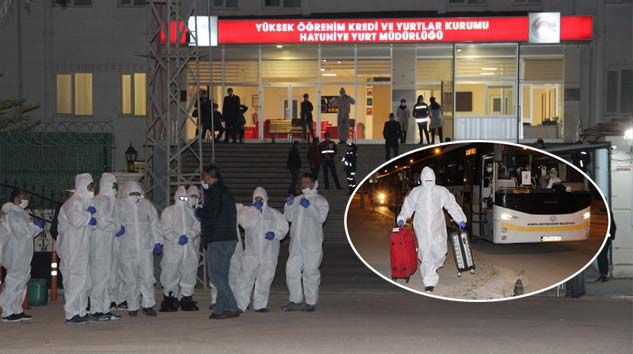 Karaman’daki yurda Bangladeş’ten getirilen 154 Türk vatandaşı yerleştirildi