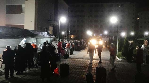 Niğde’deki yurda Almanya’dan getirilen 232 Türk vatandaşı yerleştirildi