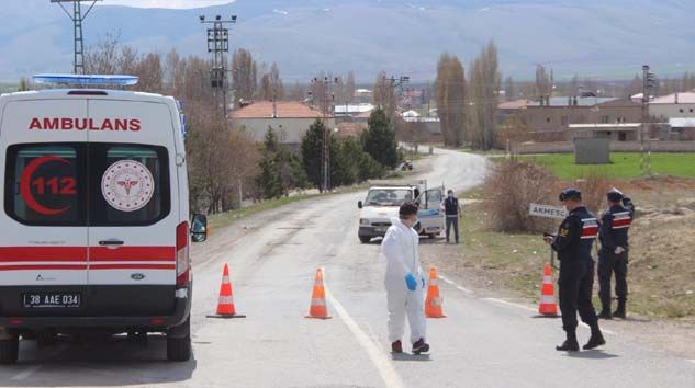 Kayseri’de karantina ihlali yapan üç kişiye 3 bin 150’şer TL ceza