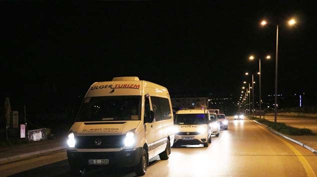 İsrail’den ve Filistin’den getirilen 38 Türk vatandaşı Gölbaşı’nda karantinada