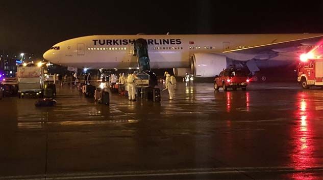 Trabzon’daki yurtlara Belçika’dan getirilen 328 kişi yerleştirildi