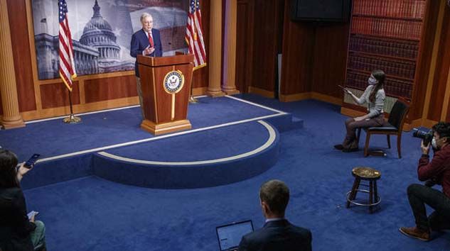 ABD Senatosu’ndan virüs için ek bütçe tasarısına onay