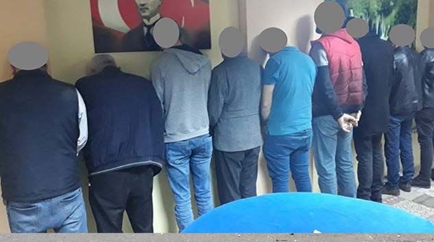 Mardin’de kumar oynayanlara 56 bin 700 liralık sosyal mesafe cezası