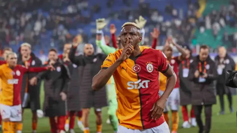 Galatasaray, Çaykur Rizespor deplasmanından 3 puanla dönüyor Galatasaray, Çaykur Rizespor deplasmanından 3 puanla dönüyor