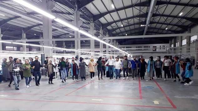 Tekstil fabrikasında doğum günü partisine 63 bin TL ceza