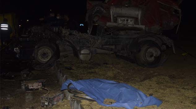 Burdur’da rüfüje çarpan tırın şoförü Mustafa Vural hayatını kaybetti