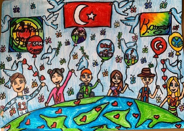 Gölbaşı Belediyesi’nin düzenlediği ‘100. Yılında Çocuk Bayramı’ temalı yarışma sonuçları açıklandı