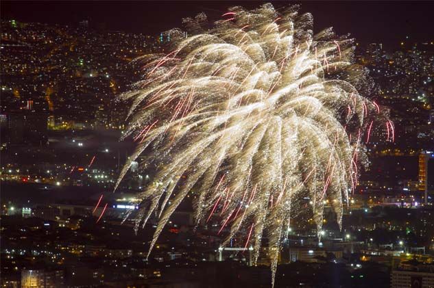 TBMM’de hava fişeklerle görsel şölen