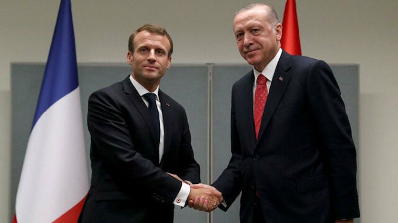 Cumhurbaşkanı Erdoğan, Macron ile telefonda görüştü