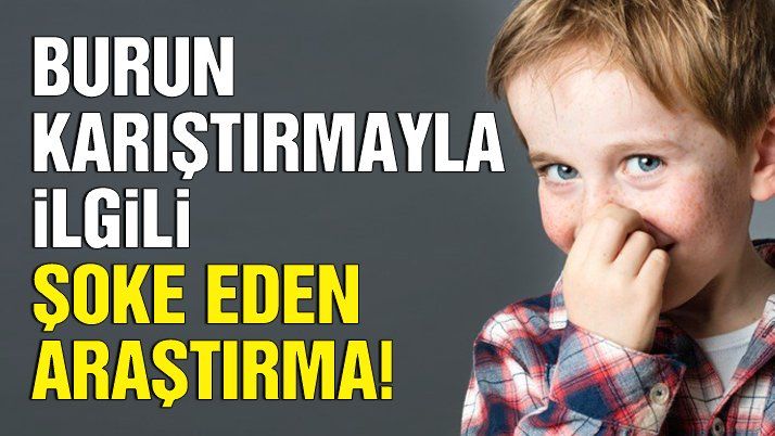Burun karıştırmanın ilginç faydaları