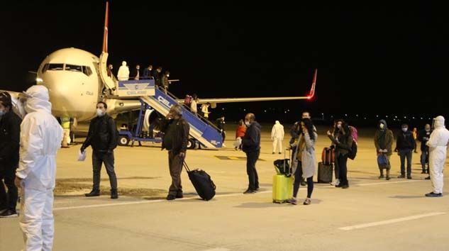75 ülkeden 40 bin Türk vatandaşı yurda getirildi