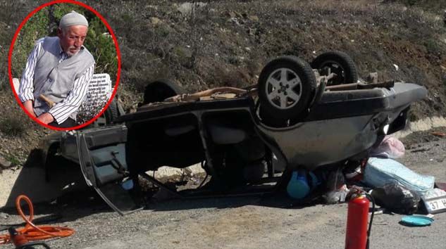 Kastamonu’daki kazada Rıfat Davuş hayatını kaybetti
