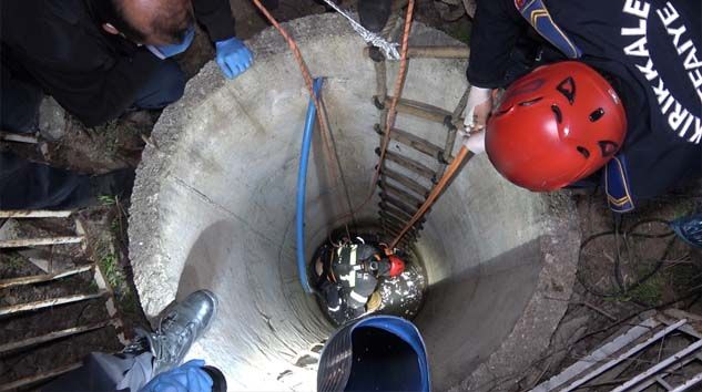 Kuyuya düşen köpeği kurtarmak isteyen Yakup Koşan hayatını kaybetti