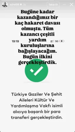 TÜGŞAV, rapçi Ezhel’in bağışını kabul etmedi