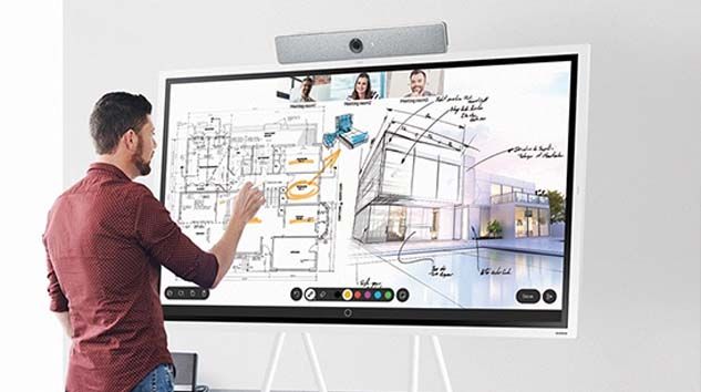 Uzaktan verimli toplantılar için Cisco Webex ve Samsung görüntüleme sistemleri artık entegre