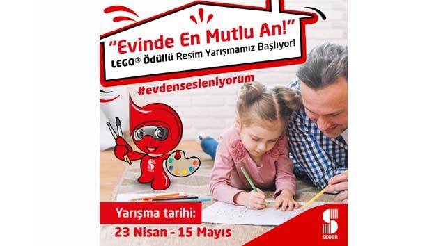 Seger “Evde Hayat” konulu resim yarışması başlattı
