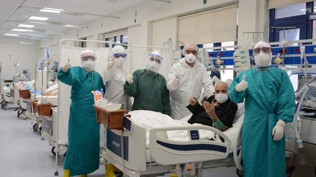 100 yaşında korona virüsü yendi