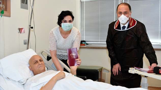 Hastanede evlenen lösemi hastası Yavuz Uygur’dan acı haber