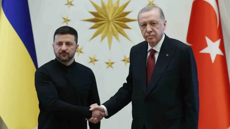 Cumhurbaşkanı Erdoğan, Ukrayna Devlet Başkanı Zelenskiy ile görüştü Cumhurbaşkanı Erdoğan, Ukrayna Devlet Başkanı Zelenskiy ile görüştü