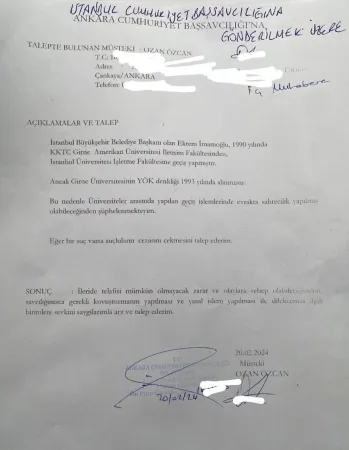 İmamoğlu’nun diplomasının sahte olduğunu ihbar eden genç: "Bana gelen birçok tehdit vardı"