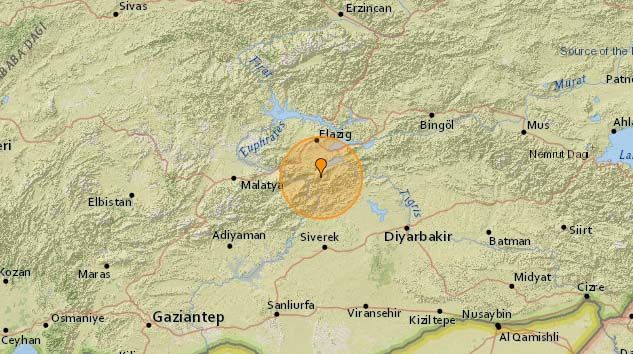 Elazğı’daki 4.2’lik deprem Malatya’da da hissedildi