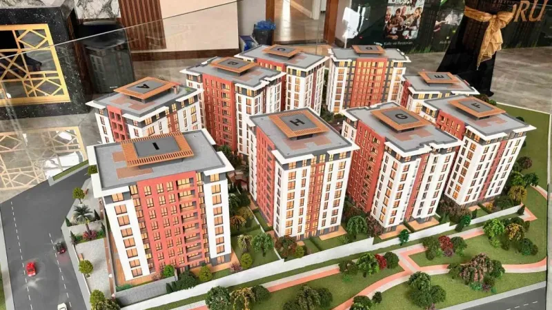 Marmara Koru konut projesinin temel atma töreni gerçekleştirildi