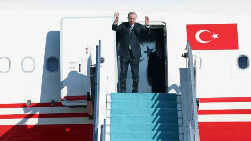 Cumhurbaşkanı Erdoğan Azerbaycan’a gitti