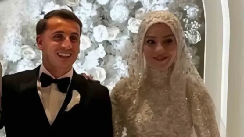 Kerem Aktürkoğlu evlendi Kerem Aktürkoğlu evlendi